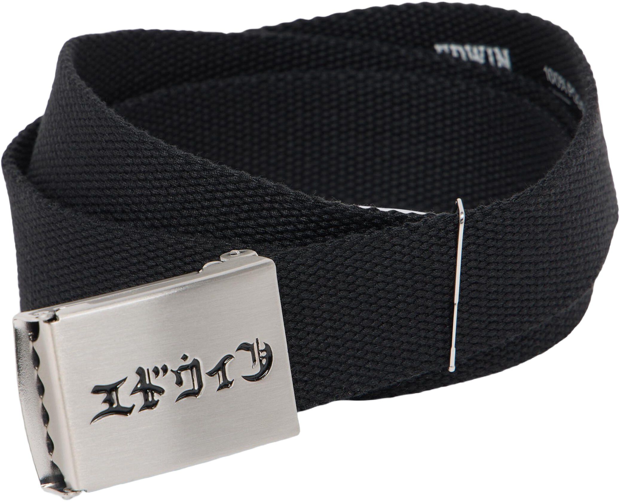KATAKANA CLIP BELT-BLACK