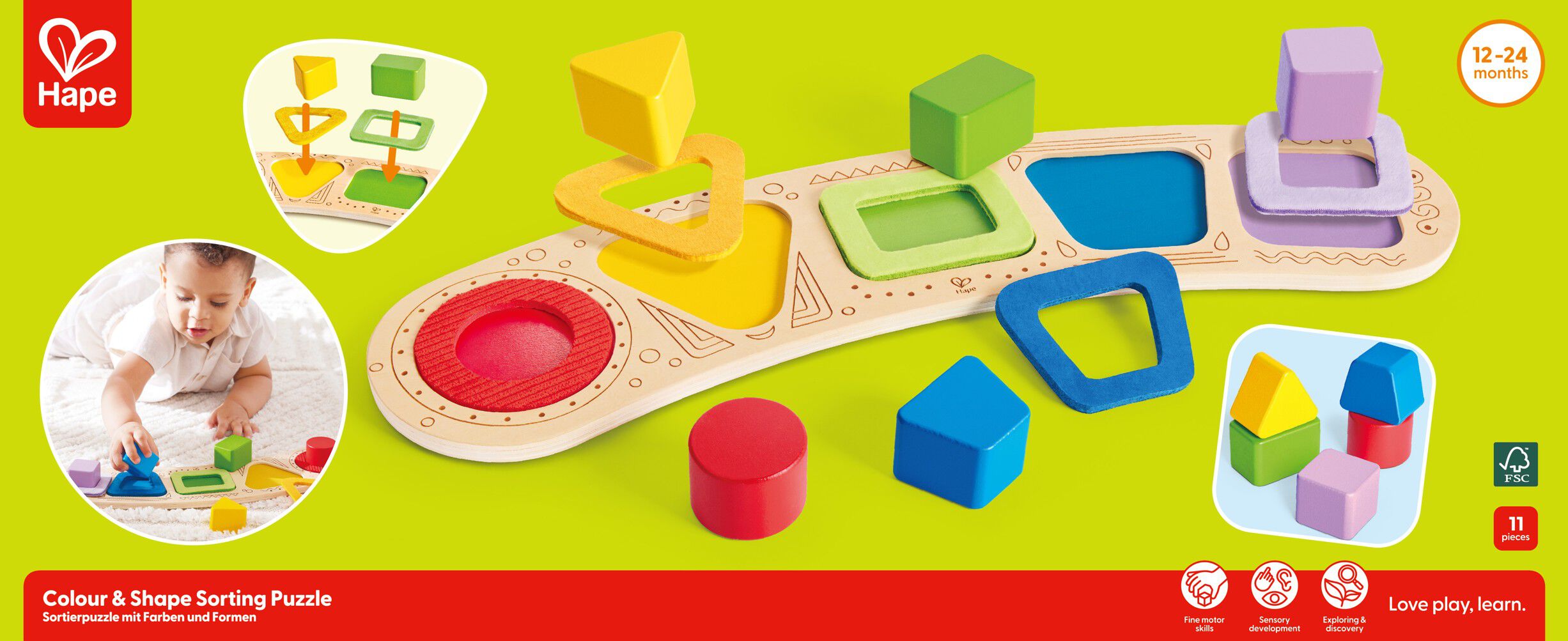 Hape Toddler Shape Puzzle