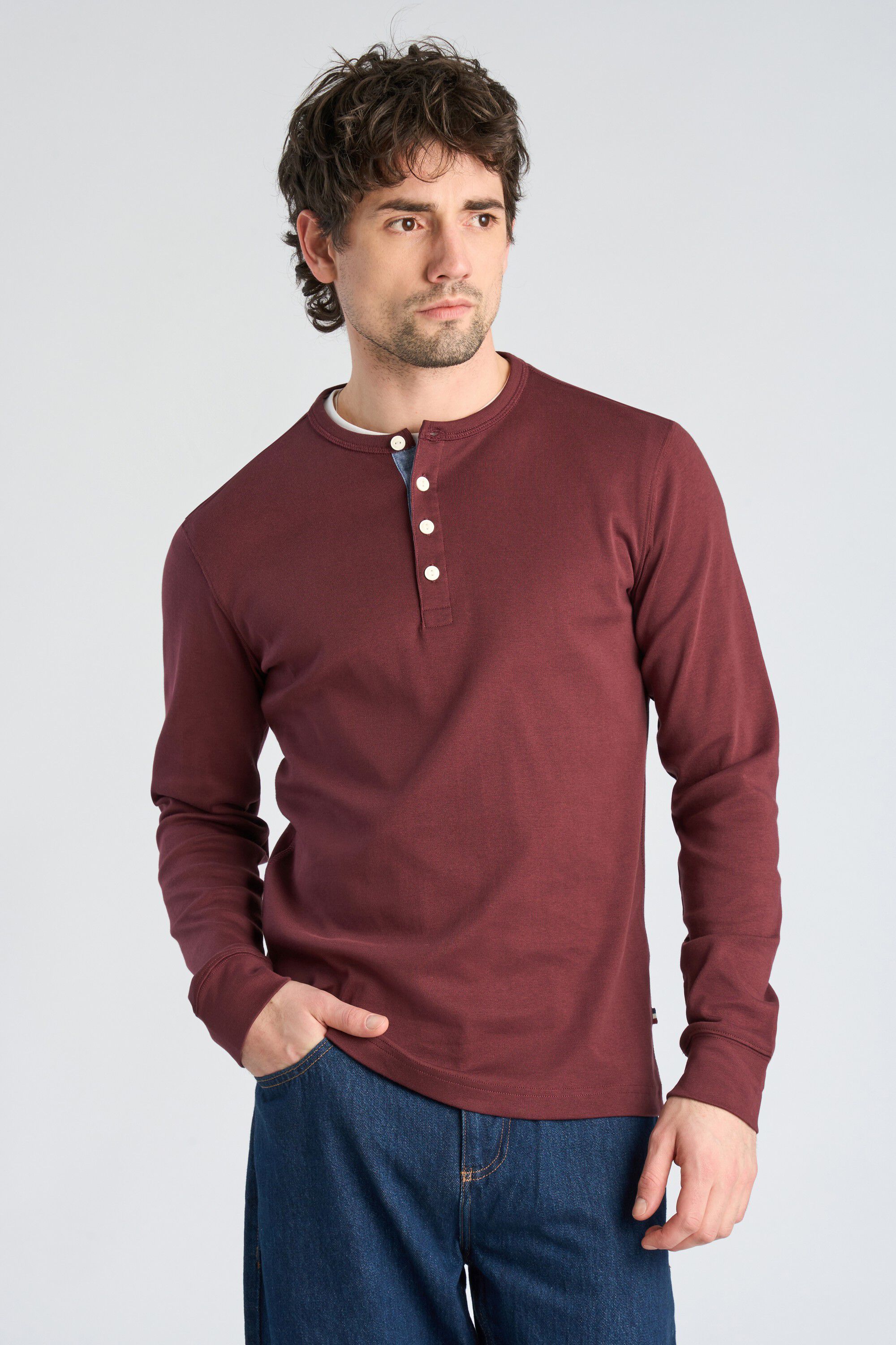 Solid granddad L/S