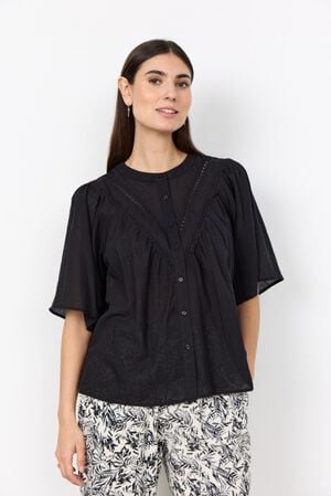 SC-FABIANA 2 Skjorte Sort
