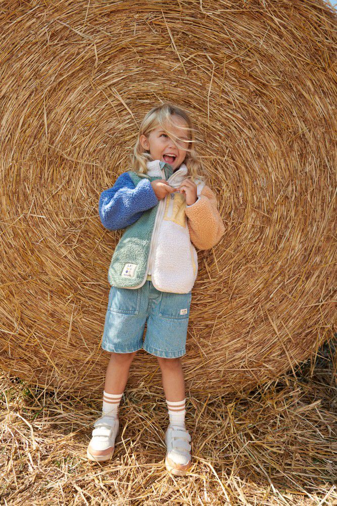 Nolan Pile Jacket Peppermint multi