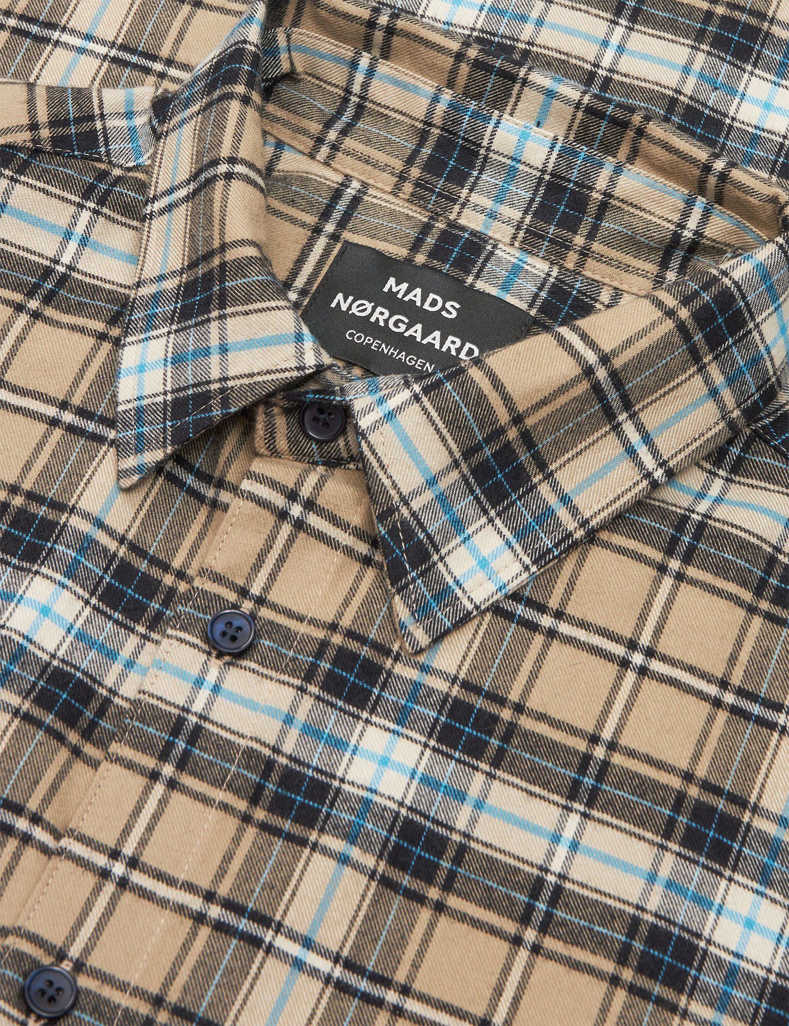 Cotton Flannel Check Sune Shirt