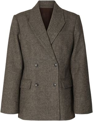 SLWREEDA WOOL BLEND DB BLAZER