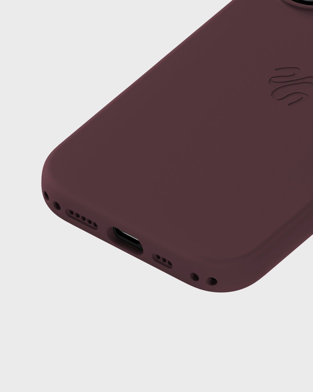 Silicone Case Magsafe Cpt. IPH 16 Bordeaux