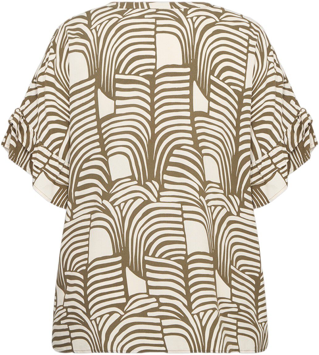 Curvy WA-LOVIS 1 Bluse Oliven