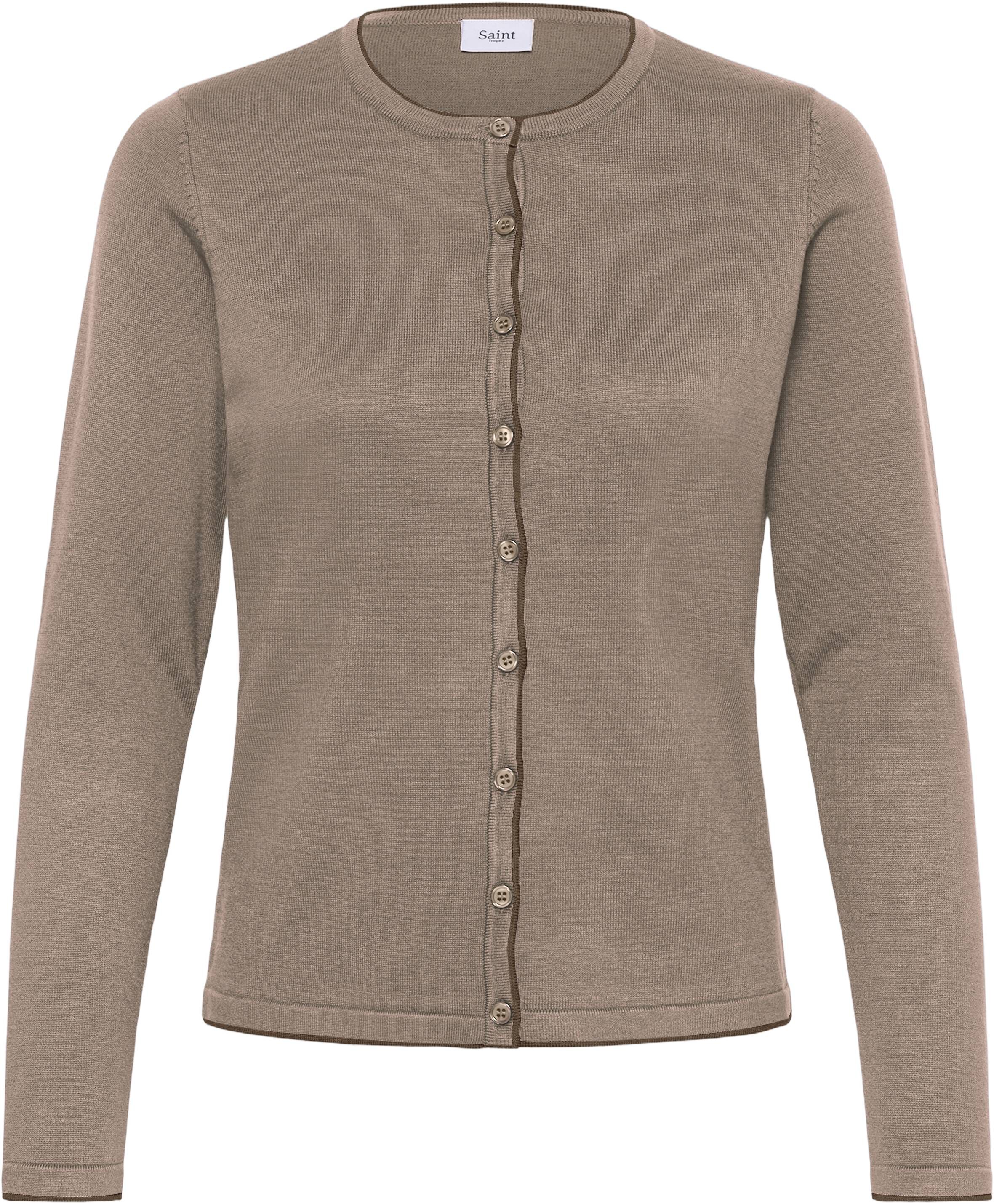 MilaSZ Contrast Stripe Cardigan