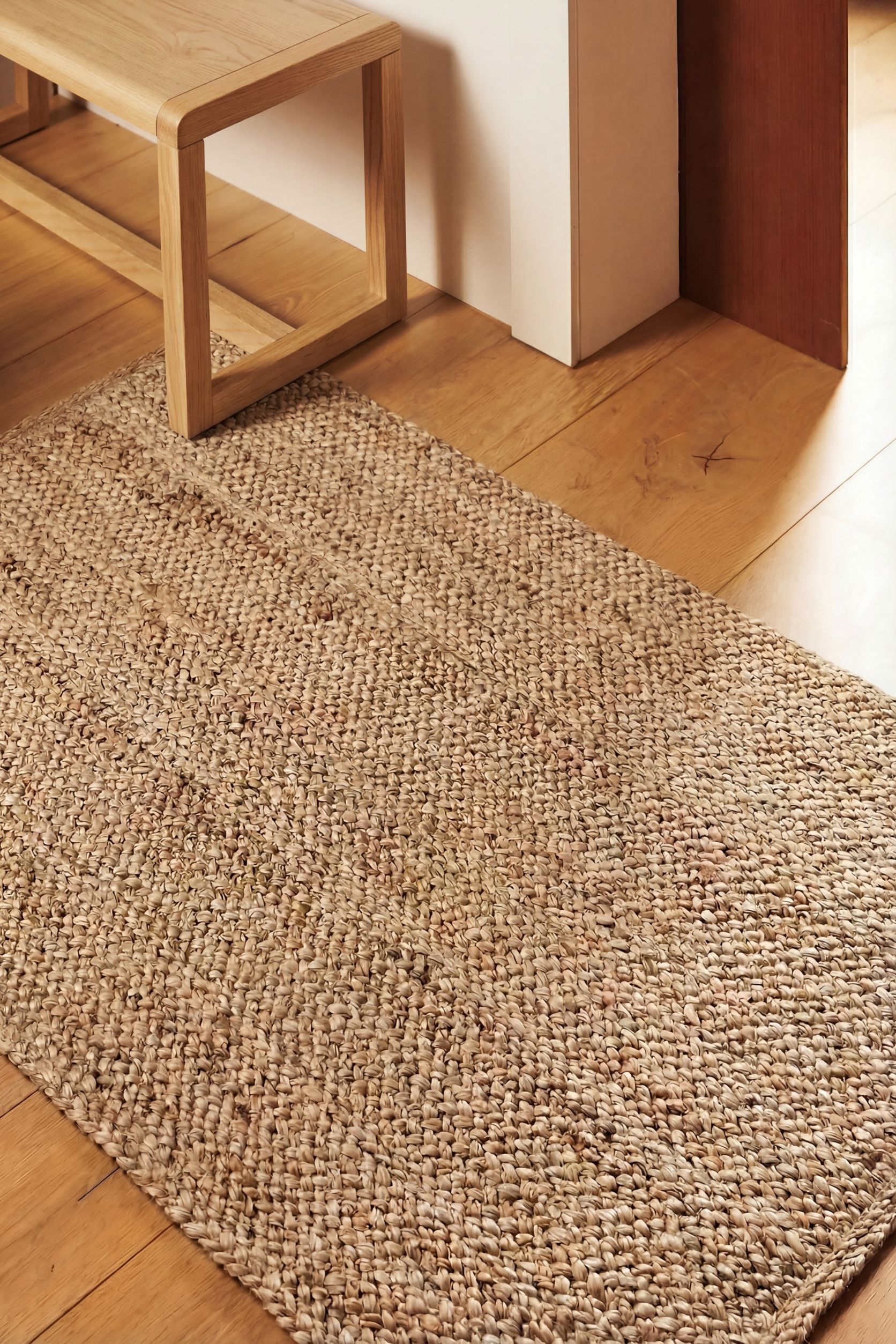 jute rug, teppe