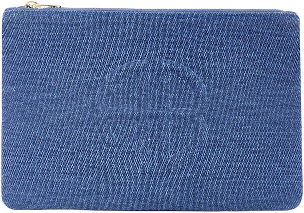 LILI POUCH - CASCADE BLUE