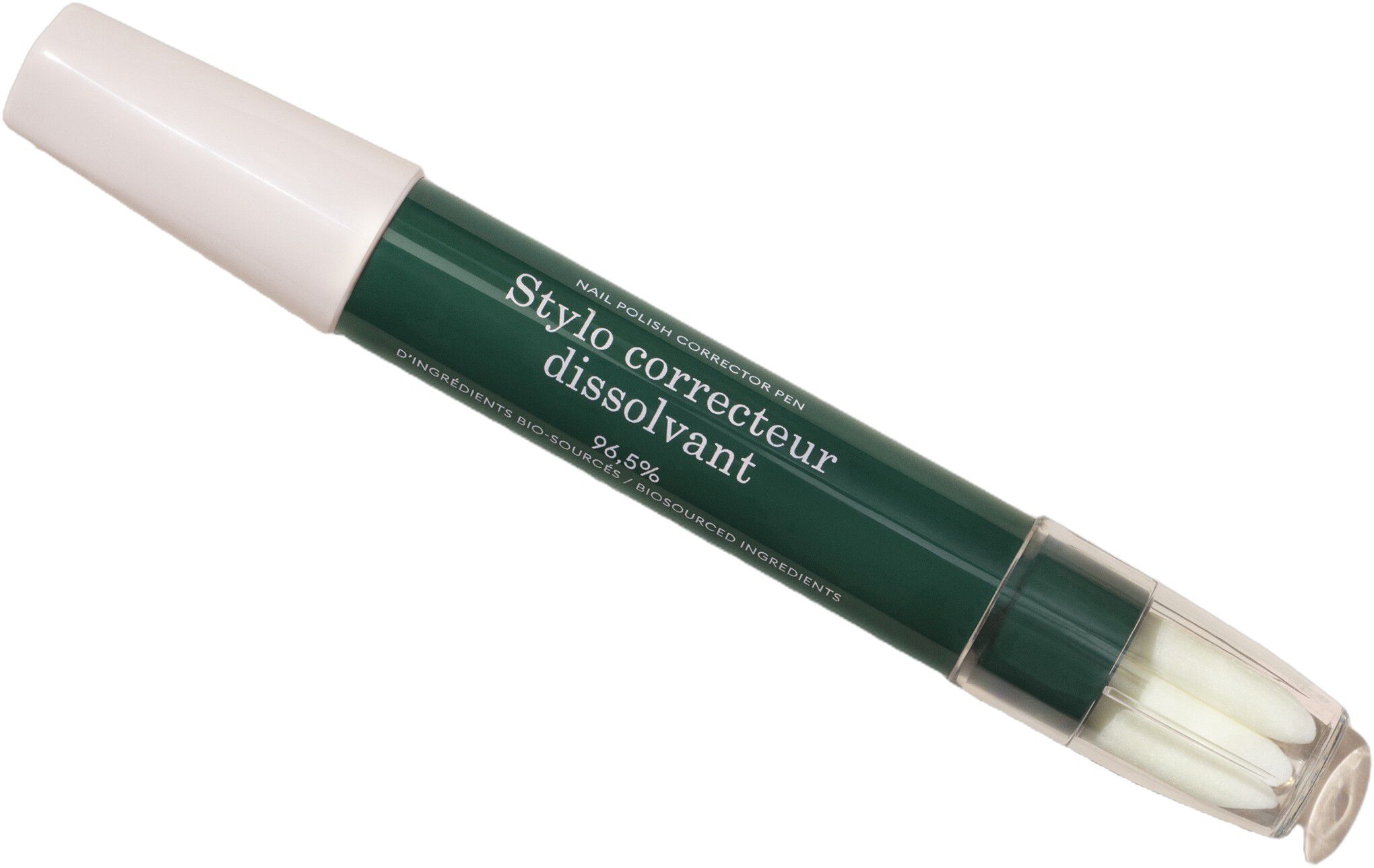 Green Essentials Remover Corrector Pen + 3 refill tips