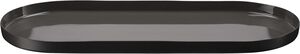 MM GRENADA deco tray, oval, charcoal