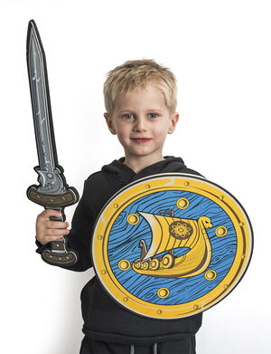 VIKING SVÆRD & SKJOLD