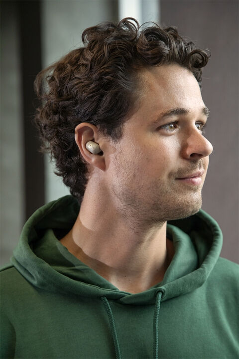 toCHARGE GO In-ear øretelefoner, trådløs lading og powerbank