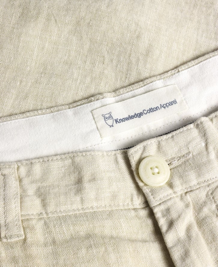 CHUCK regular linen shorts - GOTS/Vegan
