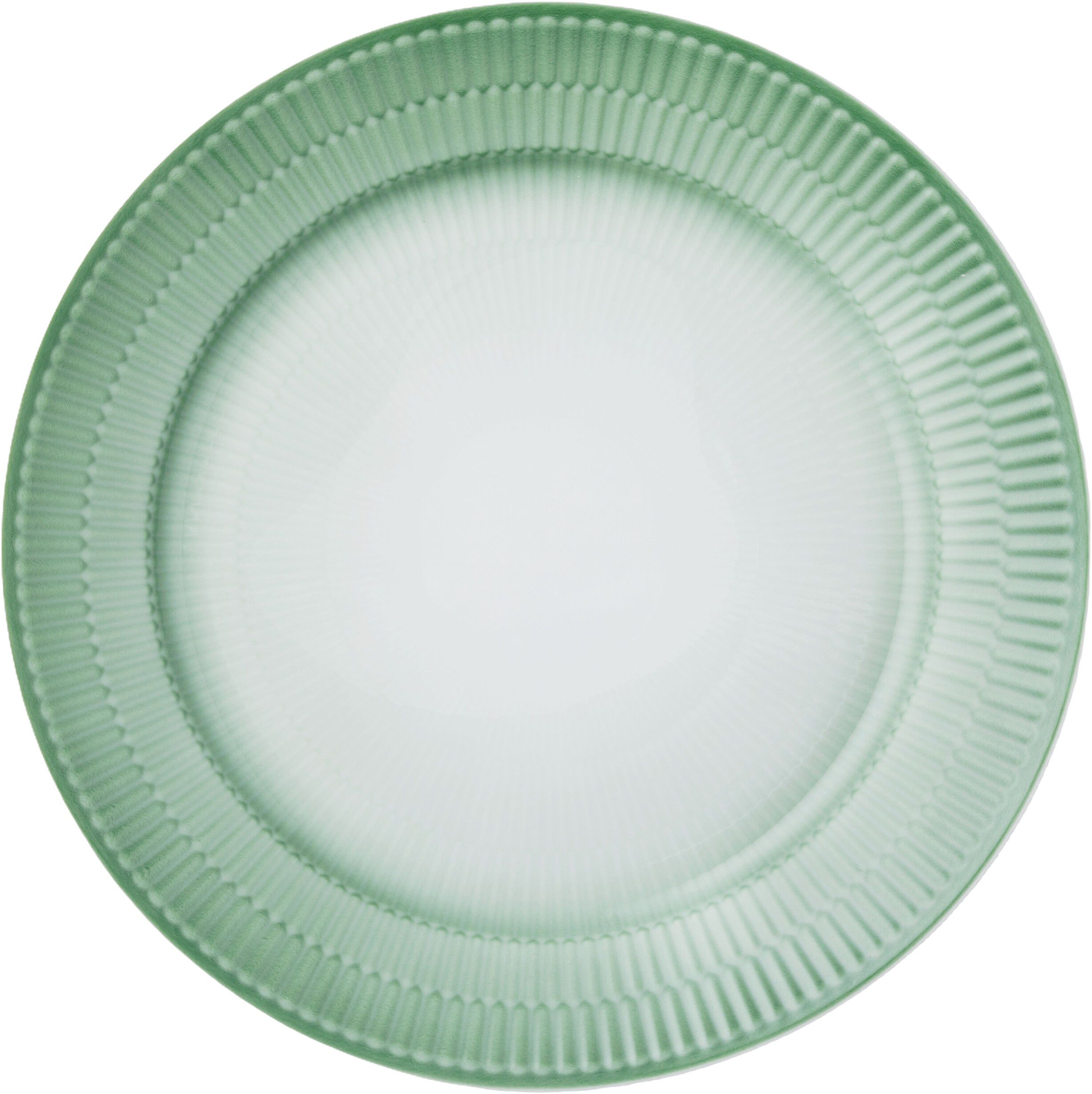 Iris tallerken, gr&oslash;n, 27 cm