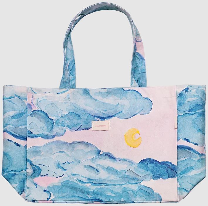 Moonshine Rose Big Canvas Totebag