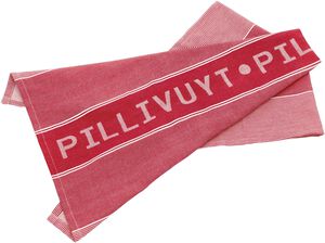 Kjøkkenhåndkle Pillivuyt 80 x 50 cm Hvit/Rød