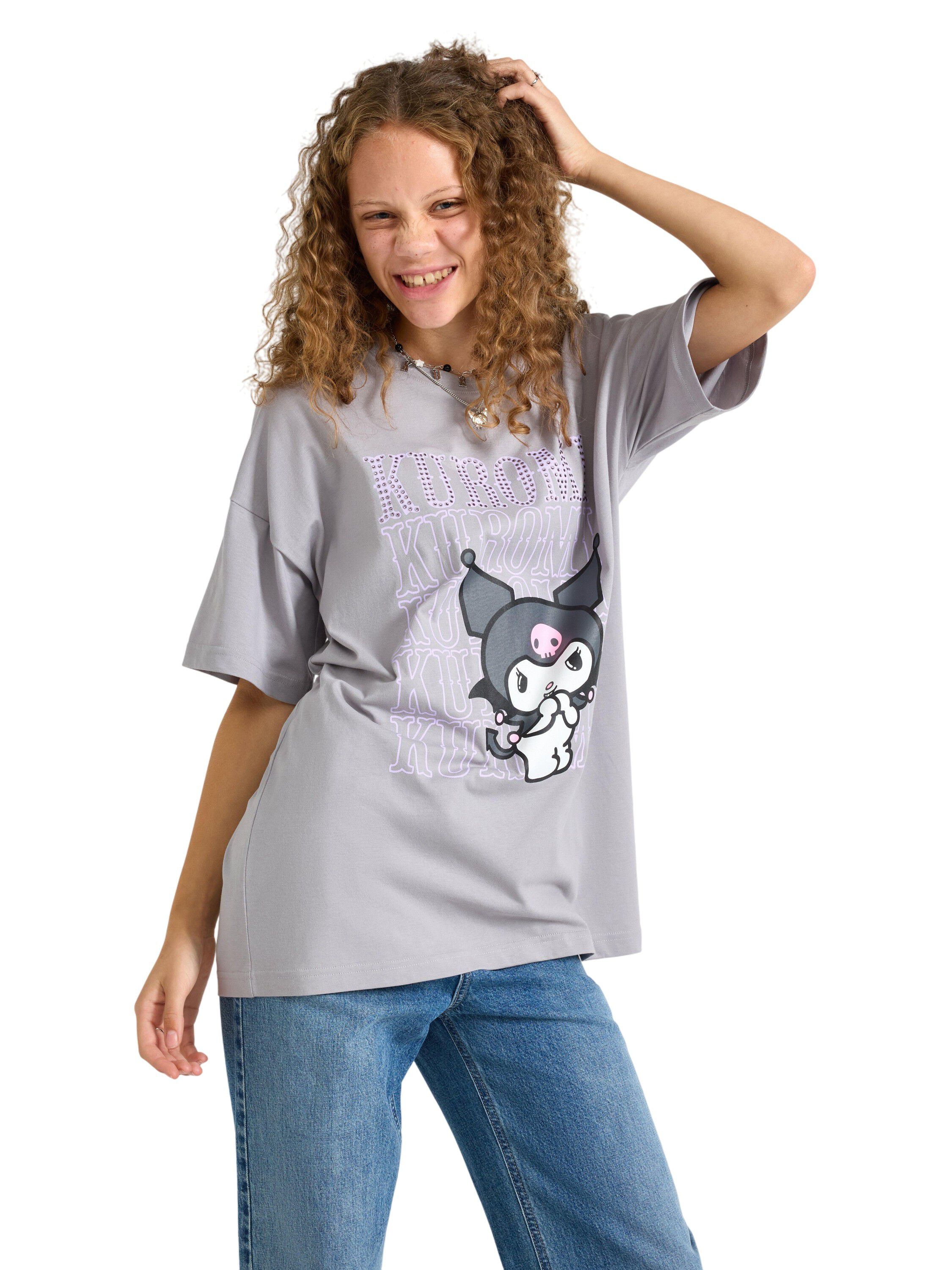 T-skjorte i myk bomullsjersey med K