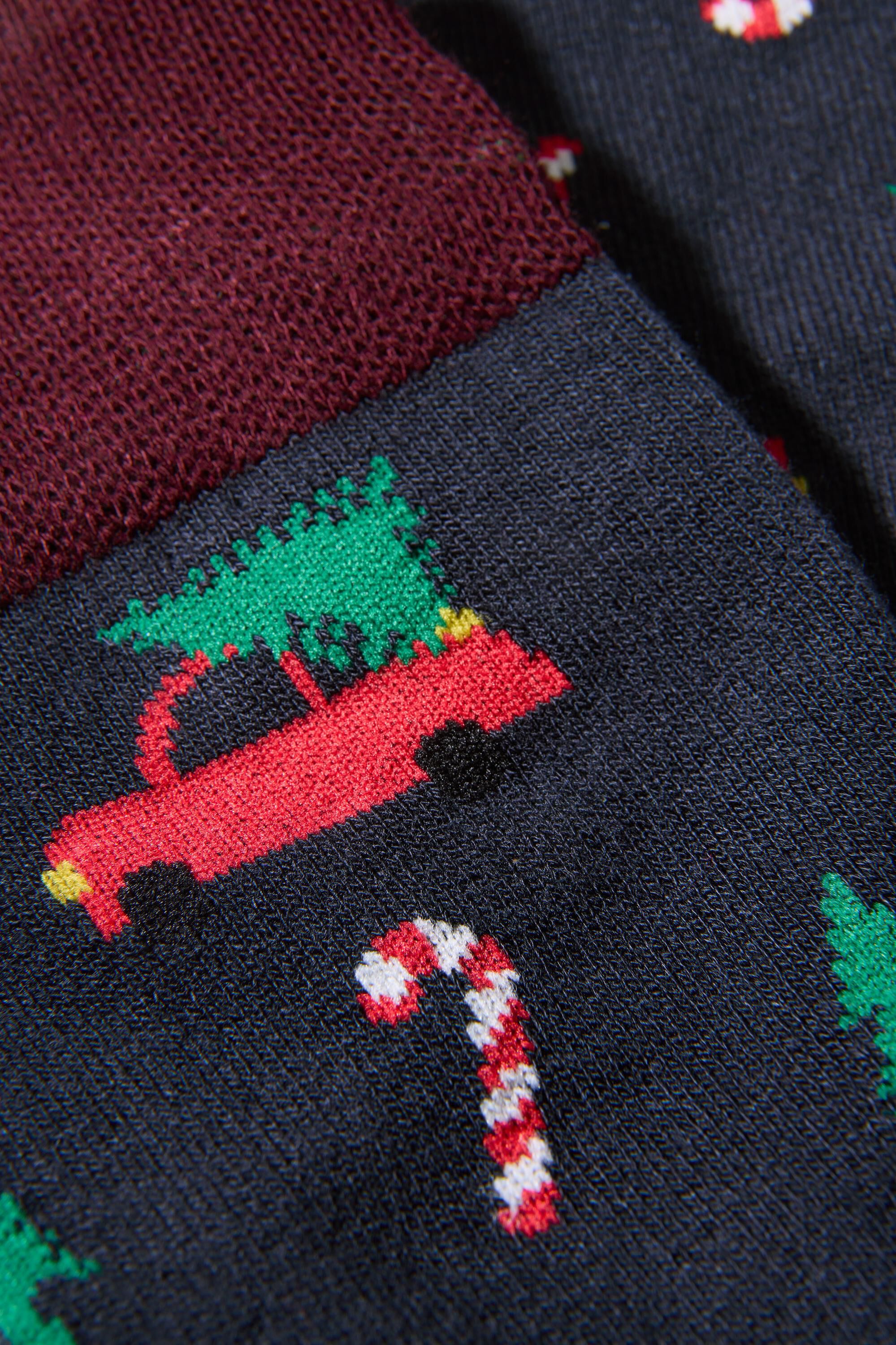 Christmas bamboo sock