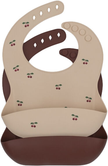 2 PACK SILICONE BIB