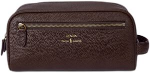 Pebbled Leather Travel Case