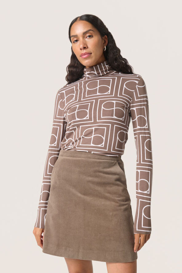 SLHanadi Printed Rollneck LS