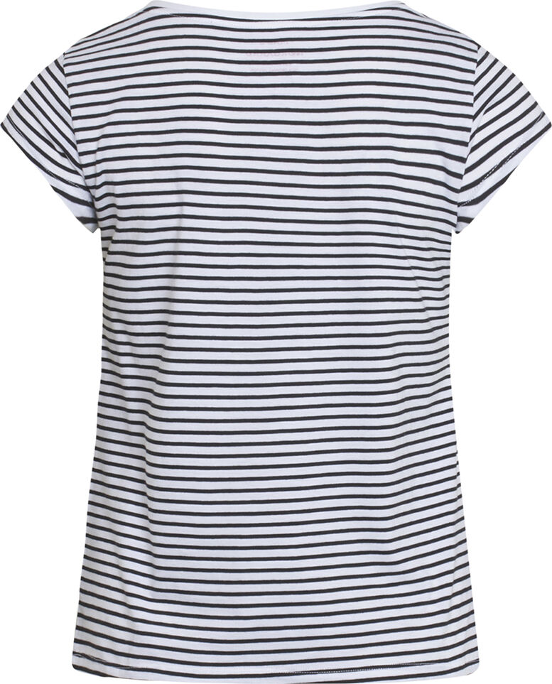Organic Jersey Stripe Teasy Tee FAV
