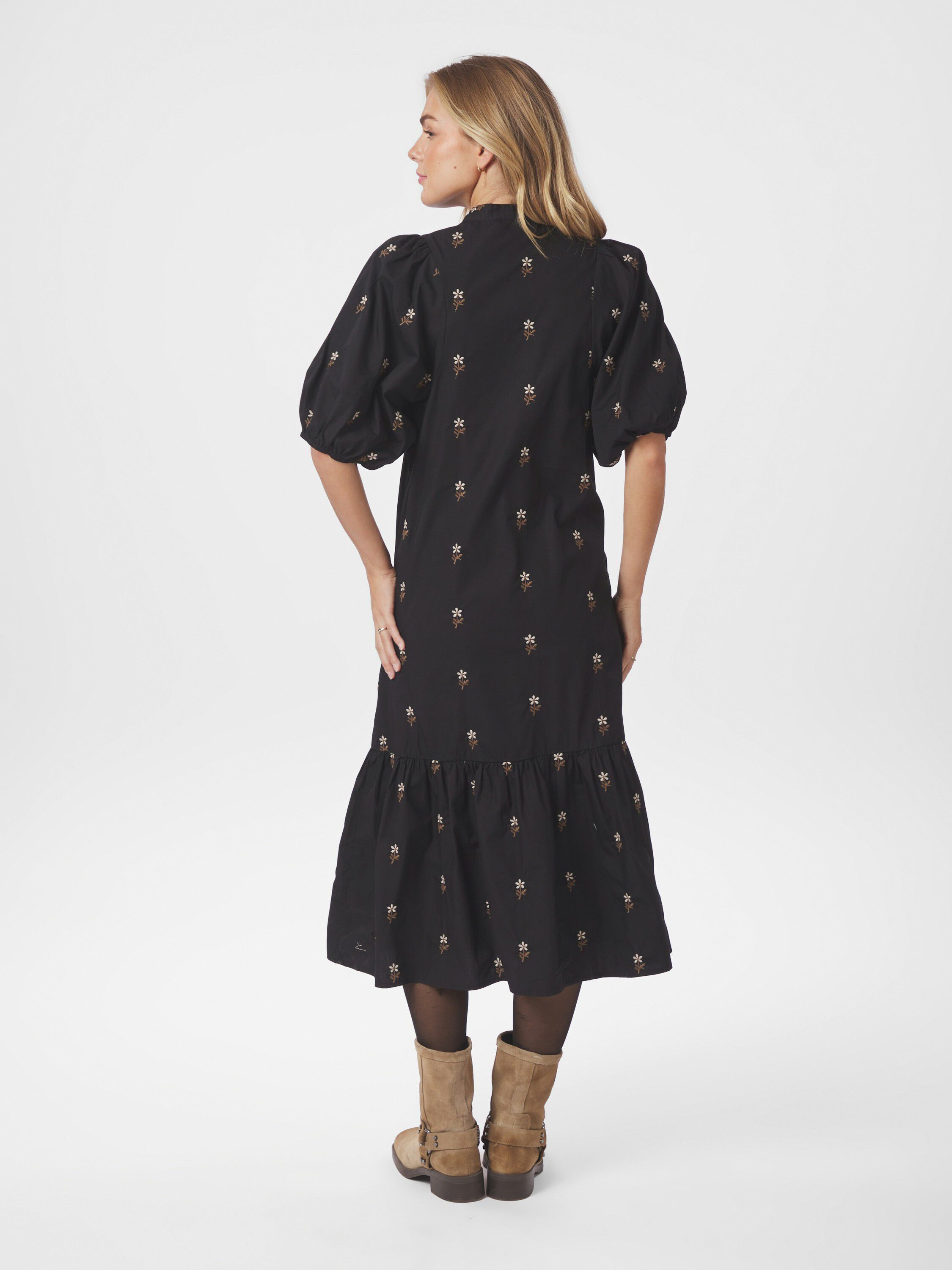 Veronica Flower Emb Dress