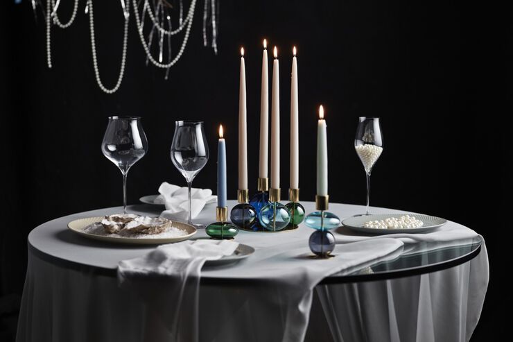 Notes Champagneglas 38 cl klar 2 stk.