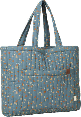 Quilted Tote Bag - Cobblestone