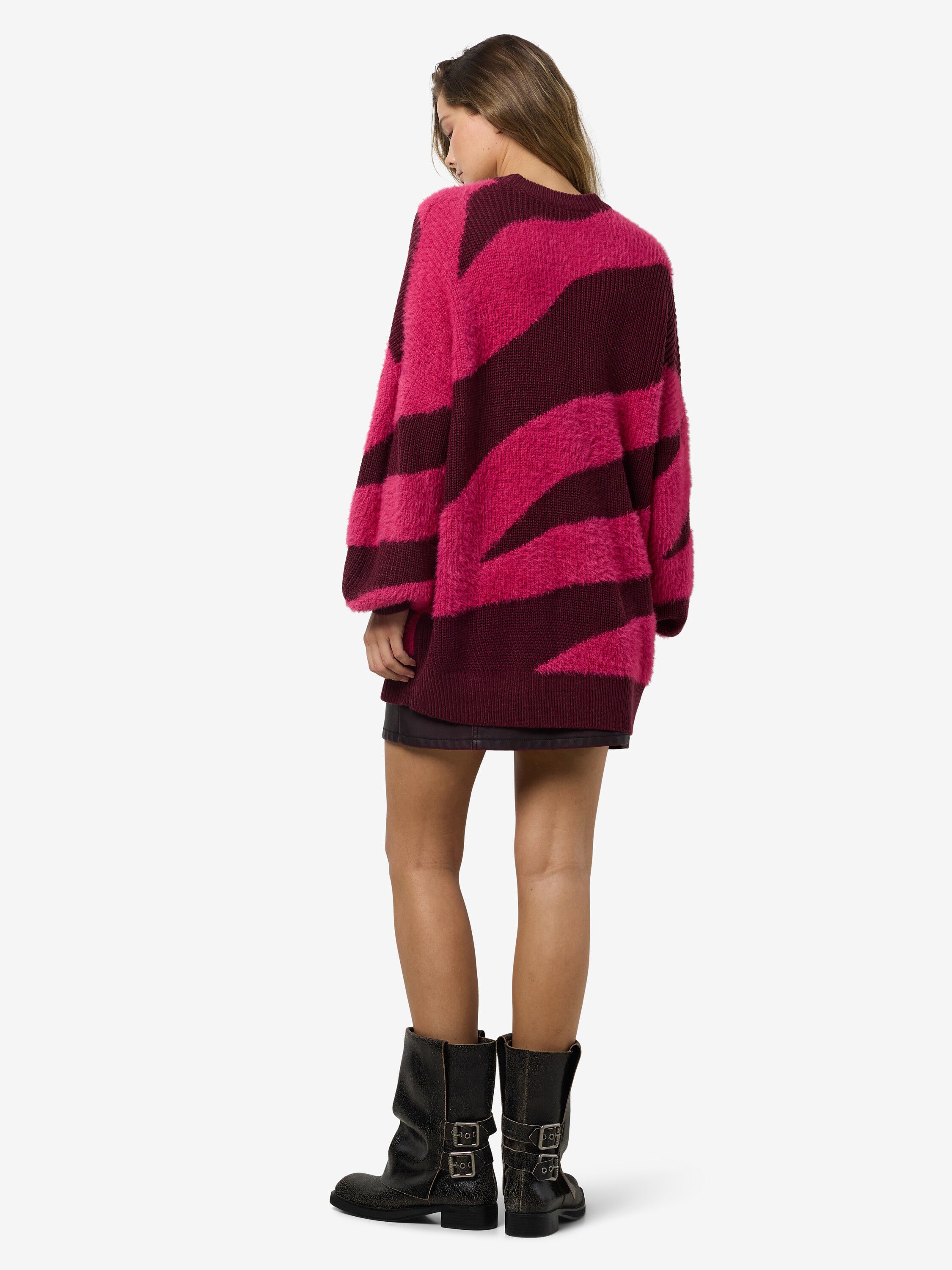Nmblair L/S Loose Jacquard Knit Tunic