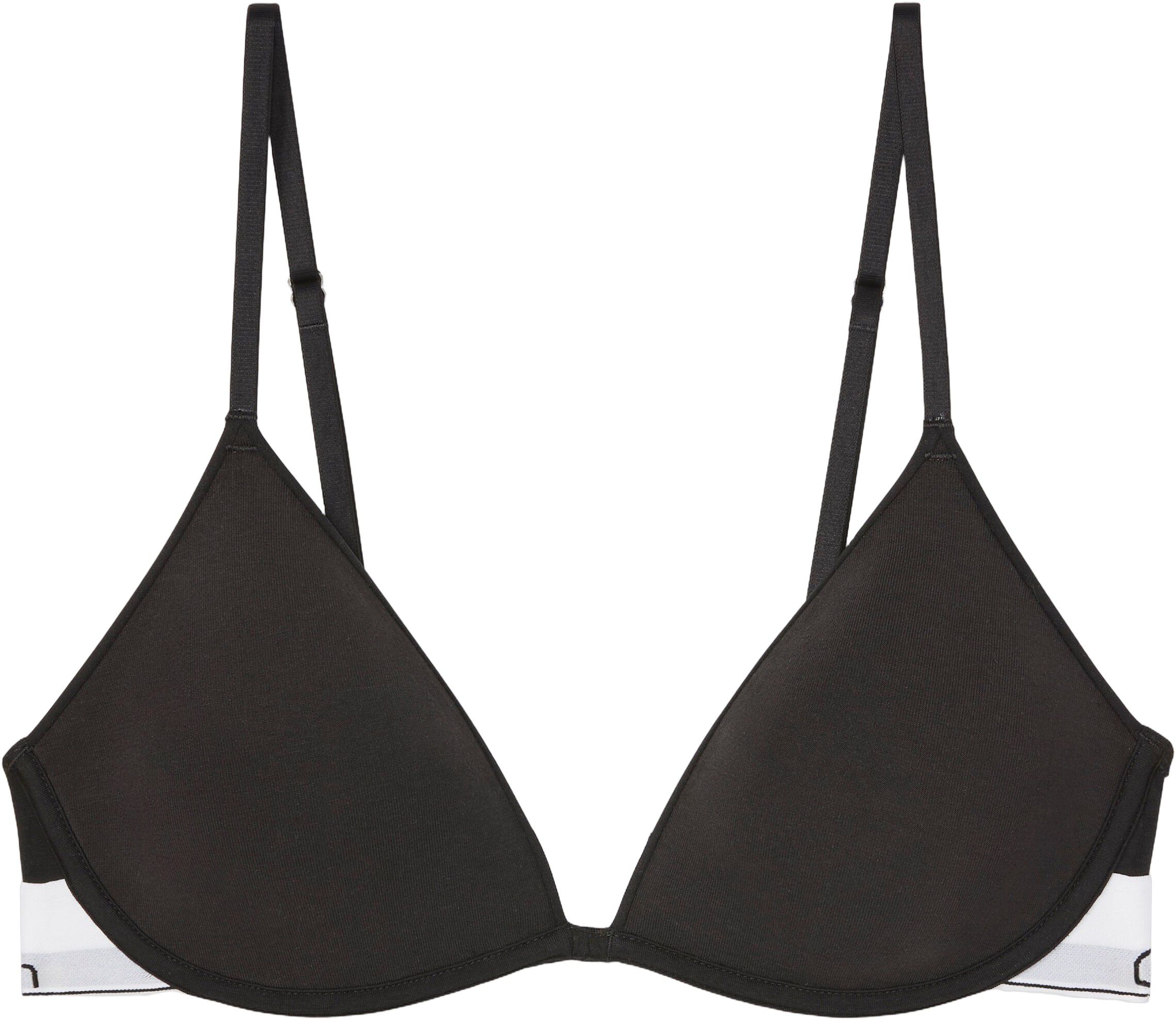 Icon Cotton Modal Lightly Lined Plunge Bra