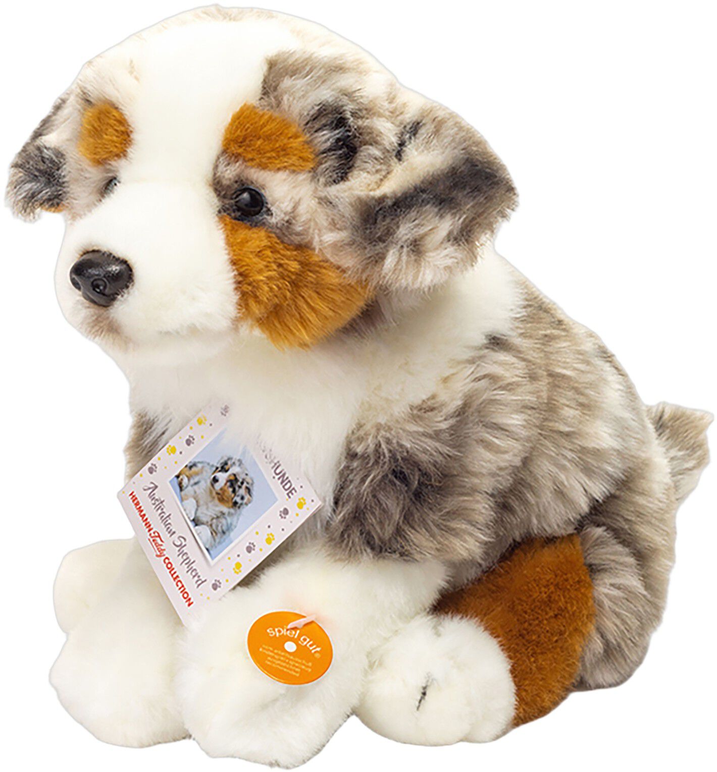 Teddy Hermann - Australsk Hyrdehund hvalp 22 cm