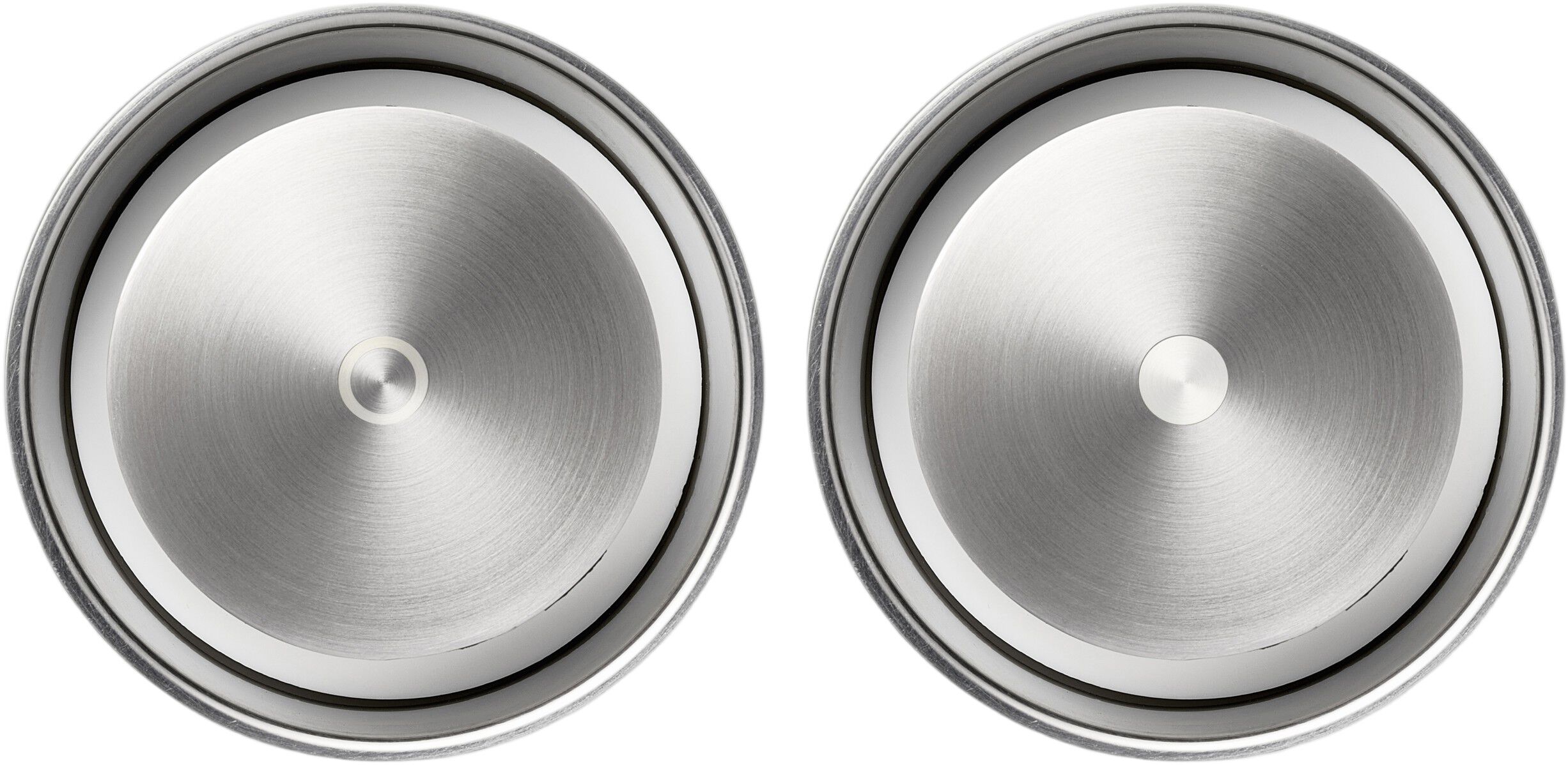 Salt- og pepperkvernsett Dorotea 7,31 x 14 cm Matt st&aring;l Recy