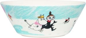 Moomin Arabia 15 cm skål Vinterbadning