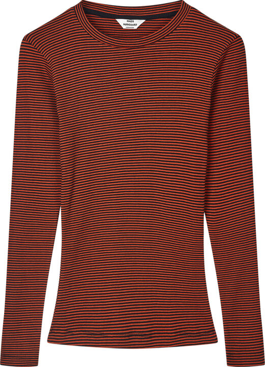 2x2 Cotton Stripe Tuba Tee LS