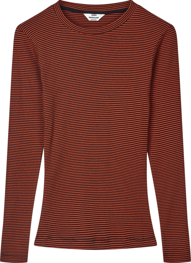 2x2 Cotton Stripe Tuba Tee LS