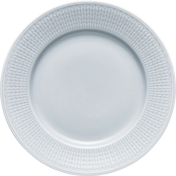 Swedish Grace Tallerken 21 cm Isblå