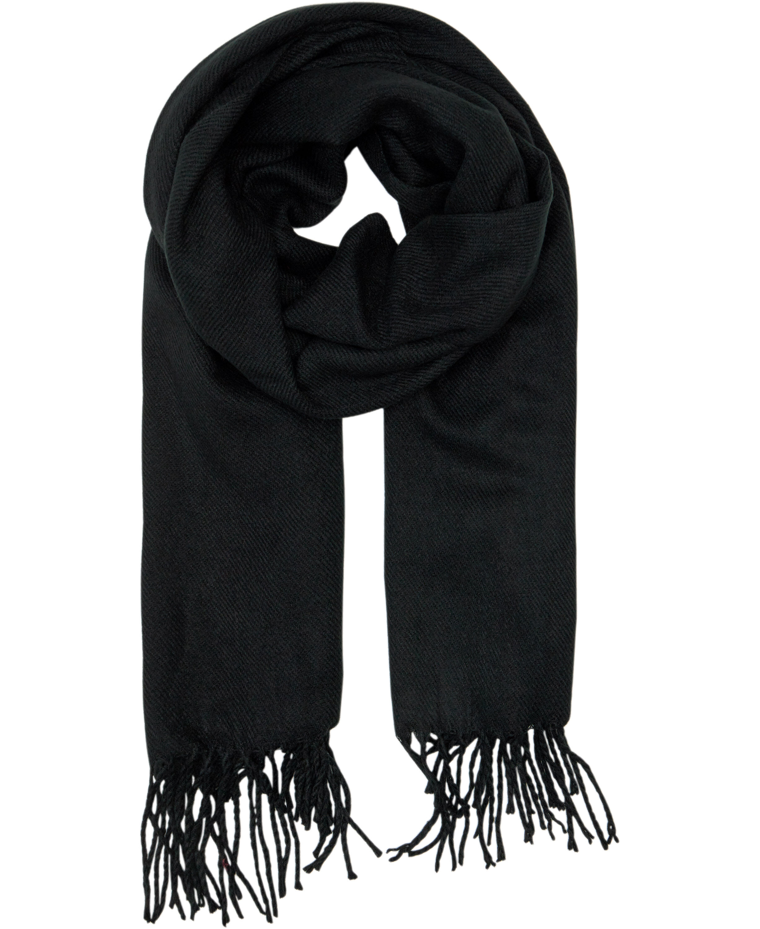 JACSOLID WOVEN SCARF NOOS