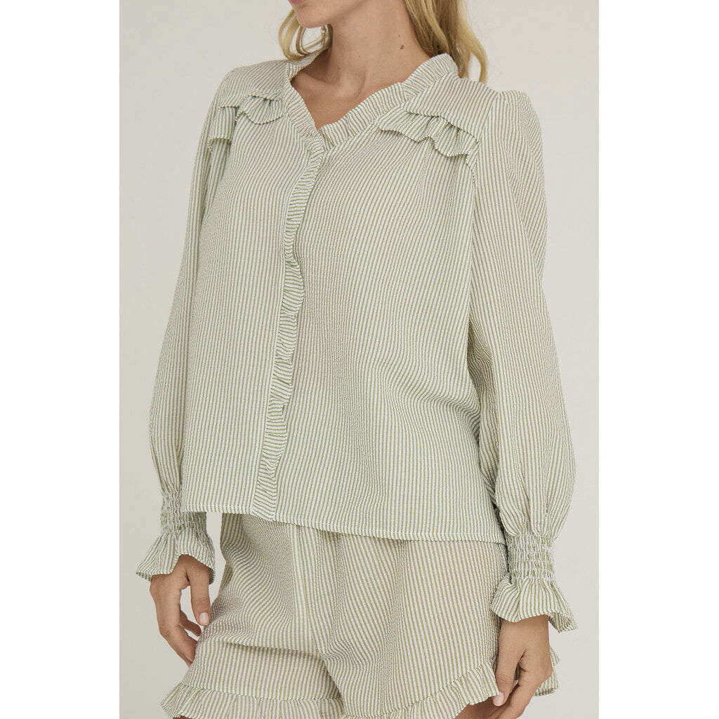Sonja frill blouse