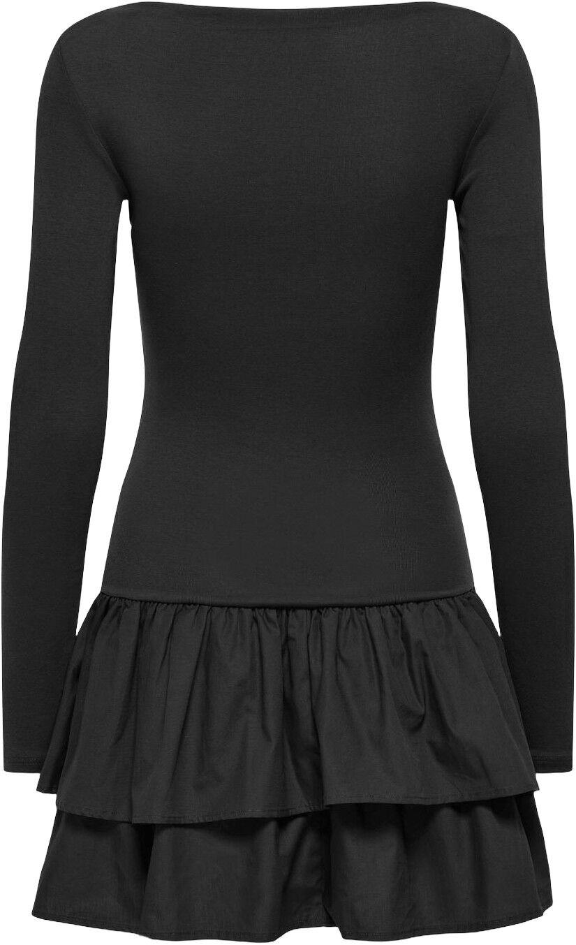 Onlvega L/S Boatneck Mix Dress Box Jrs
