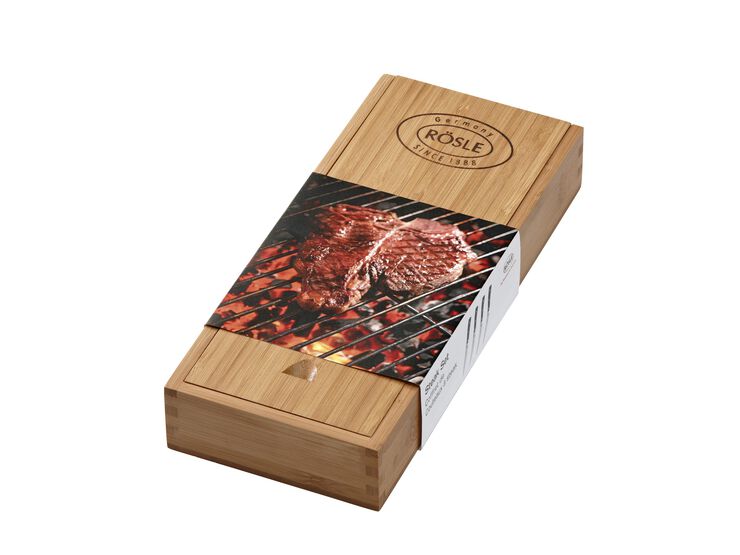 Steakkniv 23,5 cm 4 stk. Rustfritt stål/POM