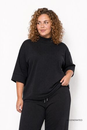 WA-SABINA 64 T-shirt Sort