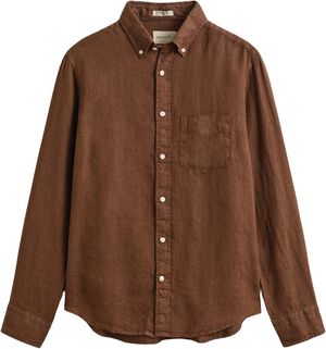 REG GMNT DYED LINEN SHIRT
