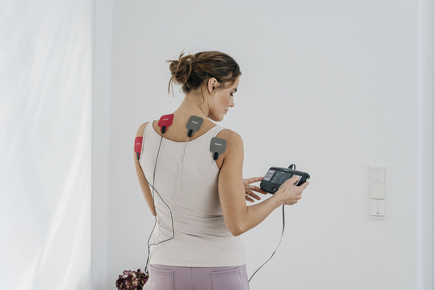 Beurer EM 89 TENS og EMS enhet med varmefunksjon