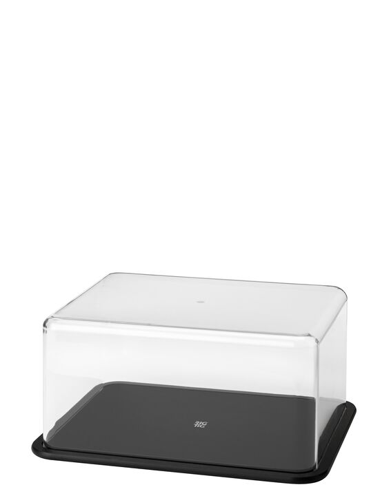 CONTAIN-IT cheese box black Practical storage for cheese and cold cuts