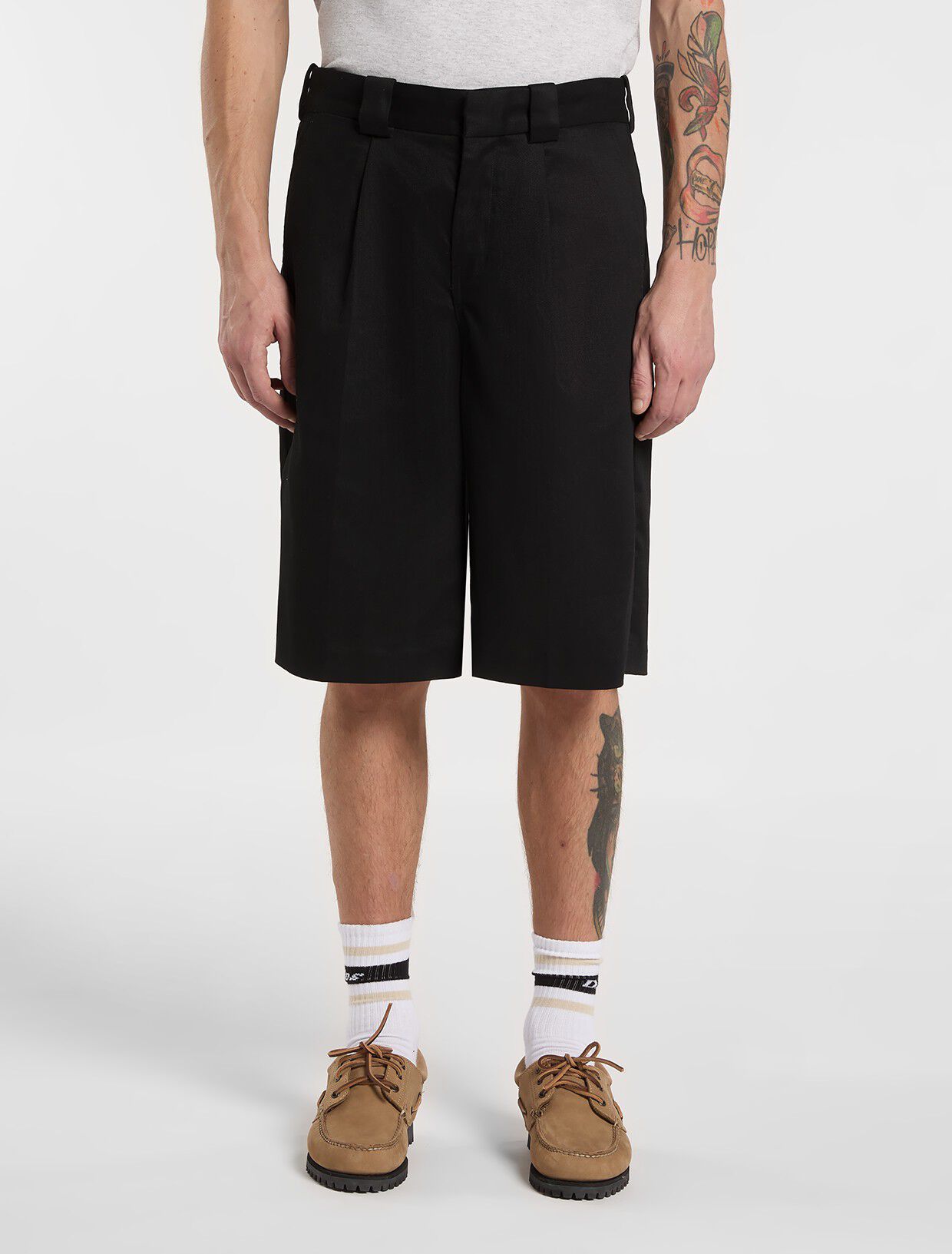 HEMP TWILL 13 INCH WORK SHORT