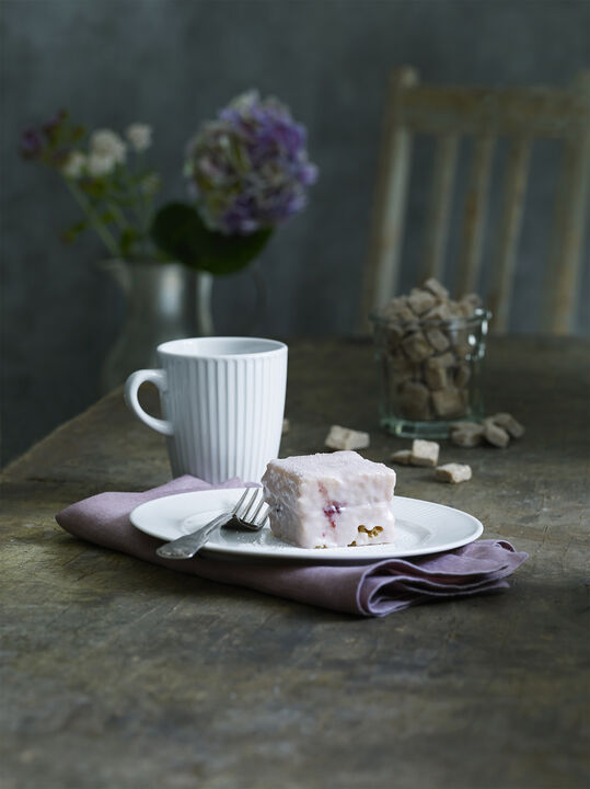 "Mugg Plissé 27 cl Vit"