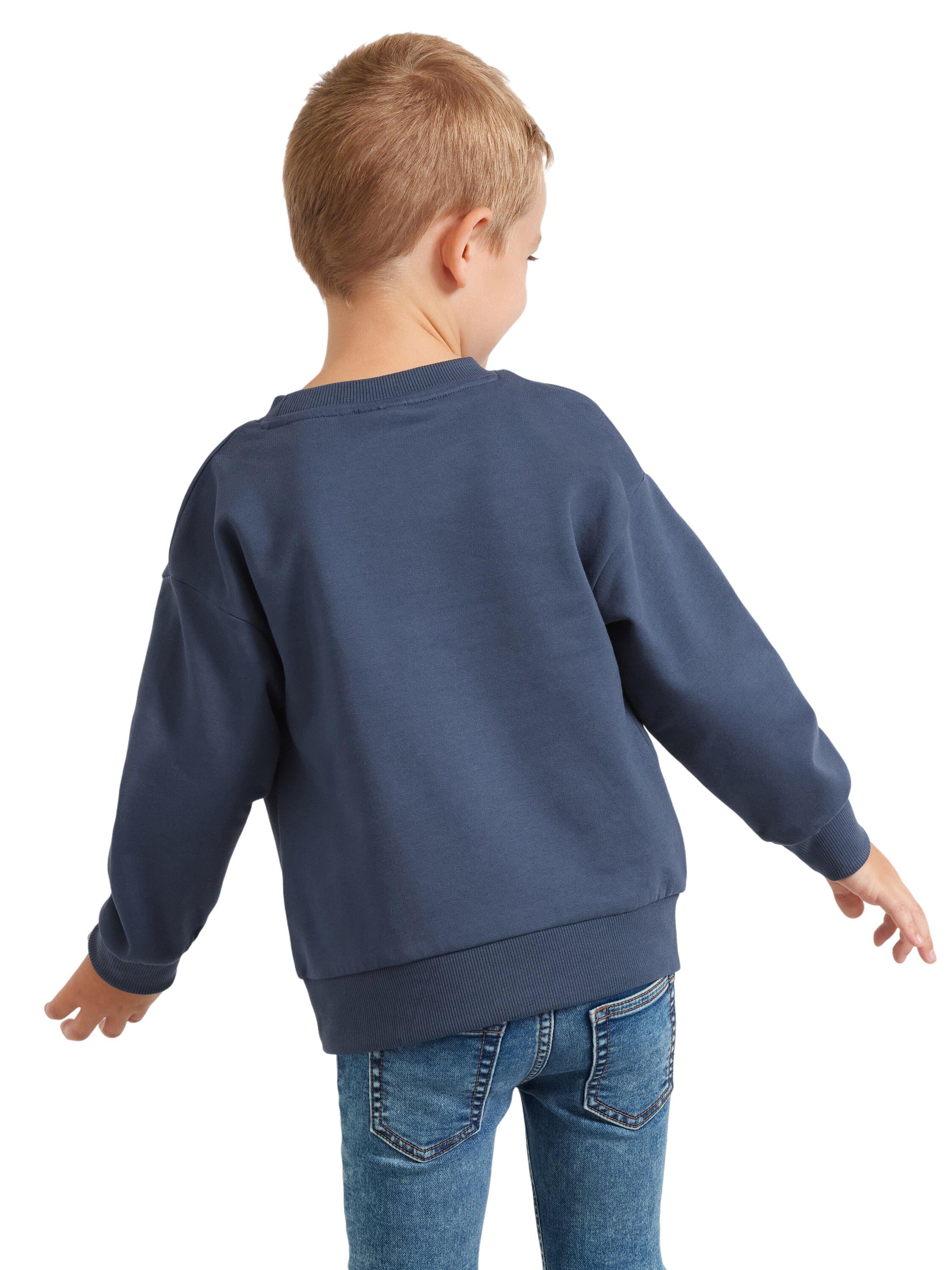 Comfy sweatshirt in cotton jersey w