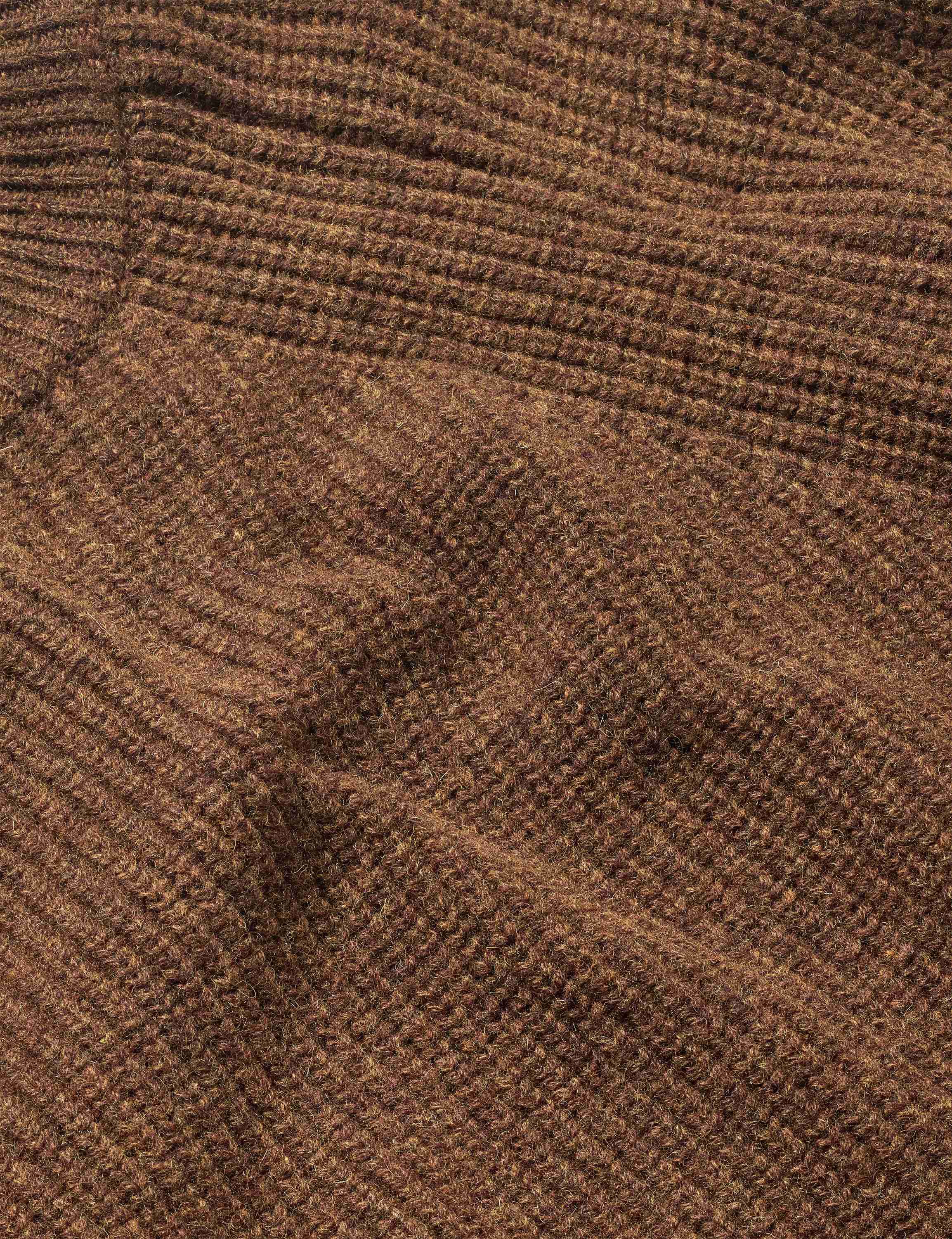 DELTA WOOL RIB KNIT