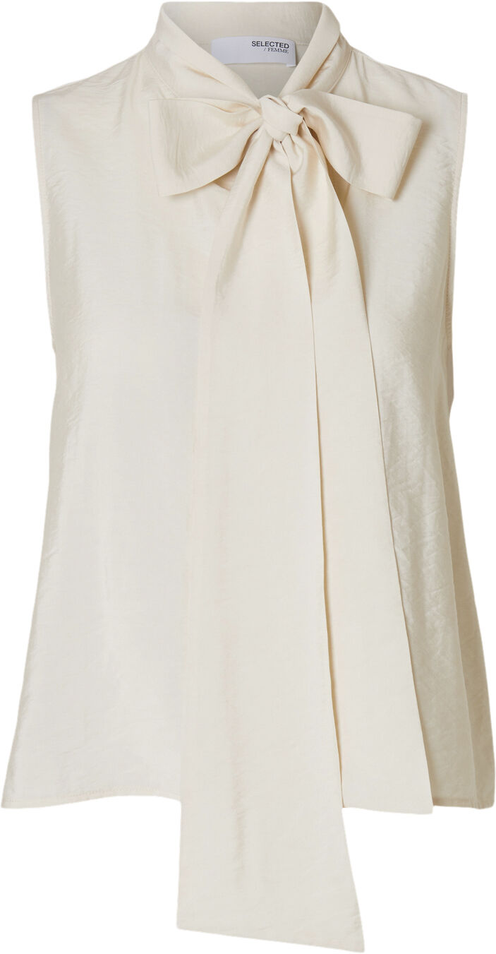 SLFCADEN SL TIE NECK TOP EX